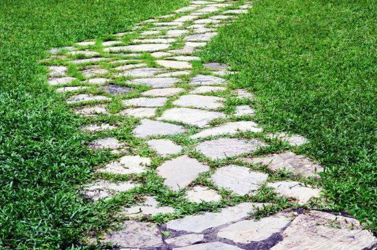 Flagstone Walkway Installation in Wayne, PA